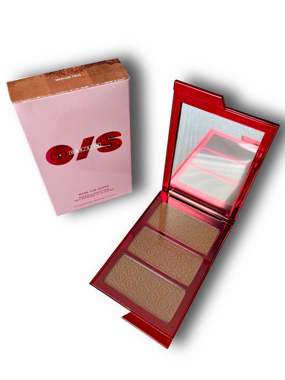 ONE/SIZE Made For Shade Bronzer MEDIUM Trio Contour Matte Powder Discontinued